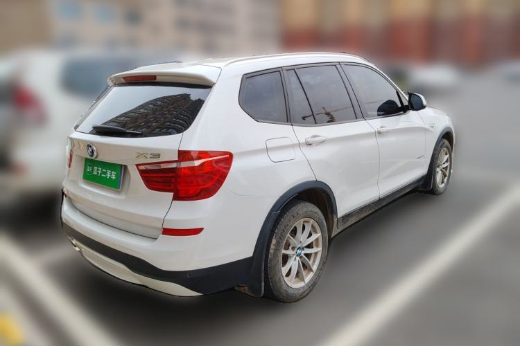 Used BMW X3 2016 sDrive20i Rear Right 45 Deg