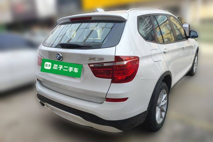 Used BMW X3 2016 sDrive20i Rear Right 45 Deg