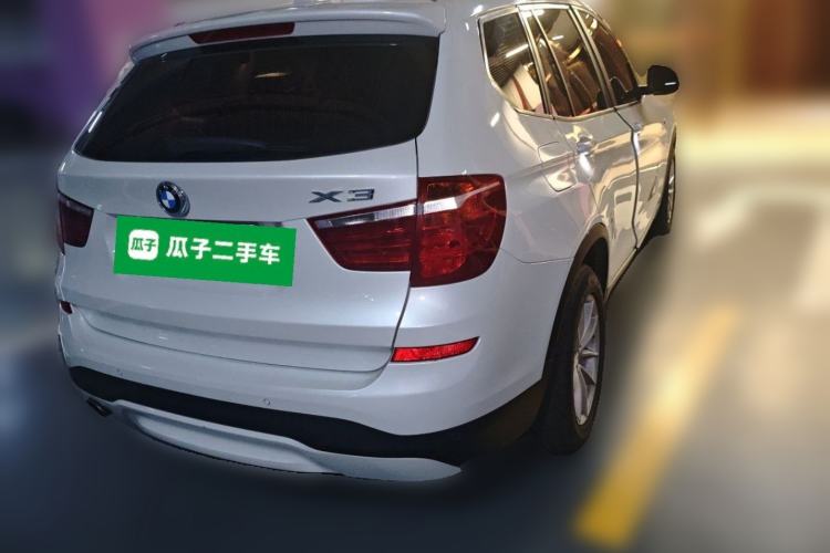 Used BMW X3 2016 sDrive20i Rear Right 45 Deg