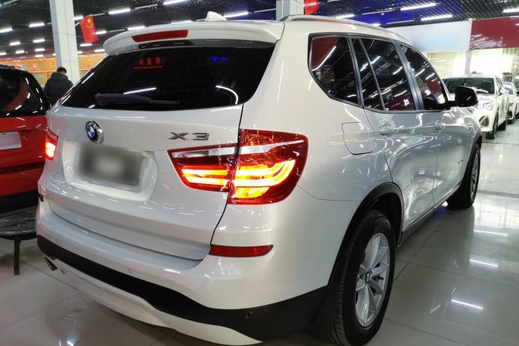 Used BMW X3 2016 sDrive20i Rear Right 45 Deg