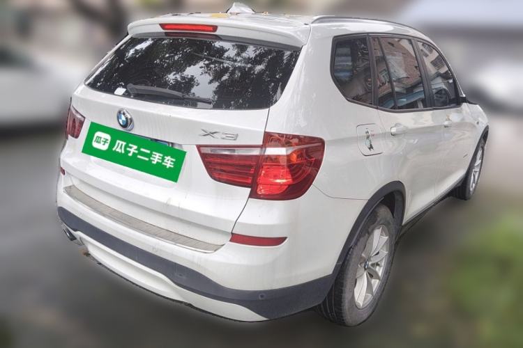 Used BMW X3 2016 sDrive20i Rear Right 45 Deg