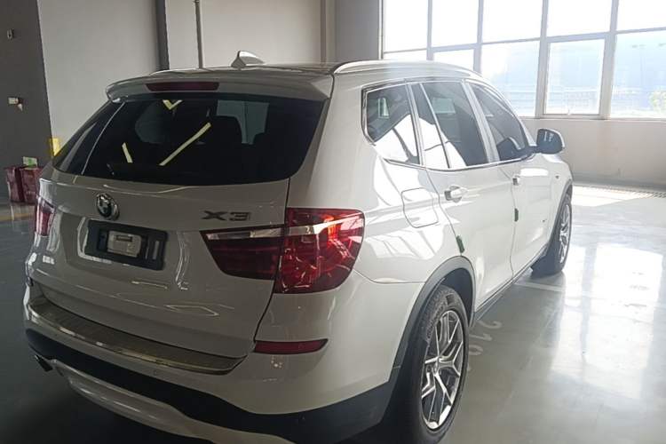 Used BMW X3 2016 sDrive20i Rear Right 45 Deg