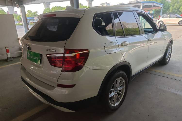 Used BMW X3 2016 sDrive20i Rear Right 45 Deg