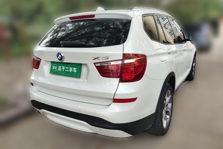 Used BMW X3 2016 sDrive20i Rear Right 45 Deg