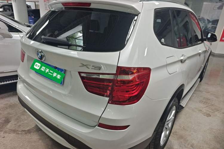 Used BMW X3 2016 sDrive20i Rear Right 45 Deg