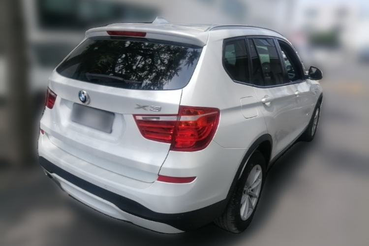 Used BMW X3 2016 sDrive20i Rear Right 45 Deg
