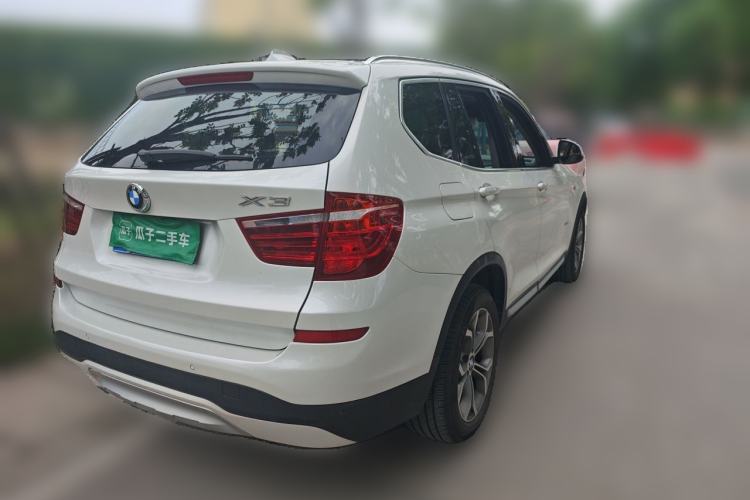 Used BMW X3 2016 sDrive20i Rear Right 45 Deg