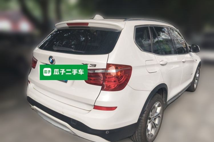 Used BMW X3 2016 sDrive20i Rear Right 45 Deg