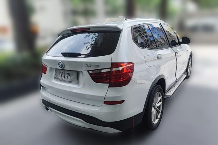 Used BMW X3 2016 sDrive20i Rear Right 45 Deg