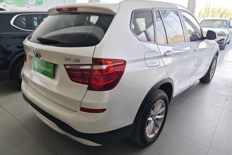 Used BMW X3 2016 sDrive20i Rear Right 45 Deg