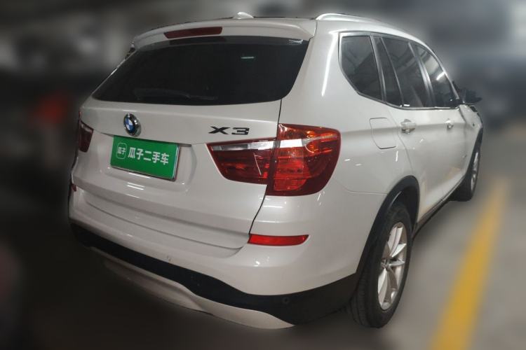 Used BMW X3 2016 sDrive20i Rear Right 45 Deg