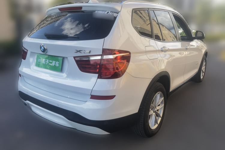 Used BMW X3 2016 sDrive20i Rear Right 45 Deg
