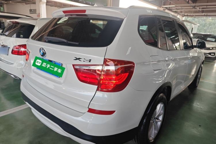 Used BMW X3 2016 sDrive20i Rear Right 45 Deg