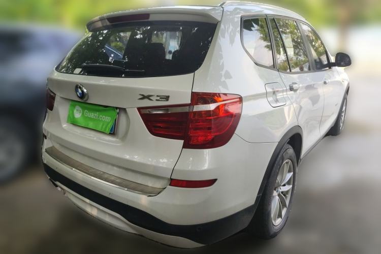 Used BMW X3 2016 sDrive20i Rear Right 45 Deg