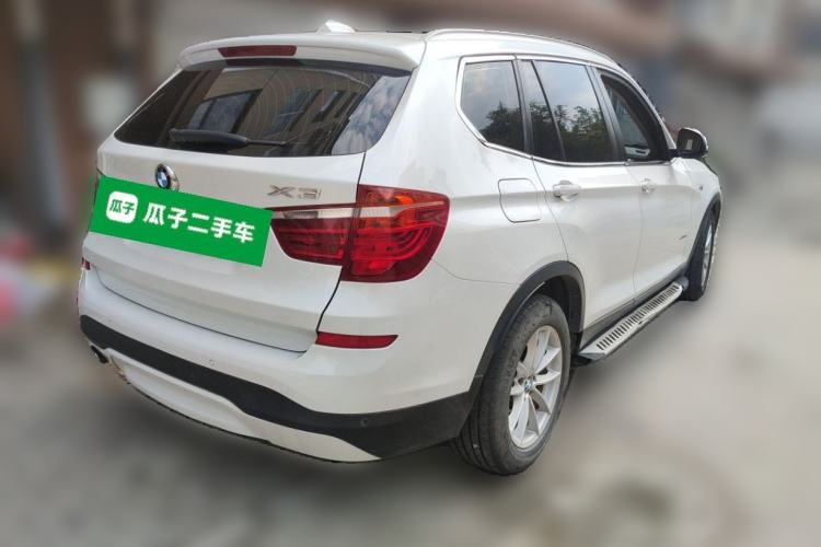 Used BMW X3 2016 sDrive20i Rear Right 45 Deg