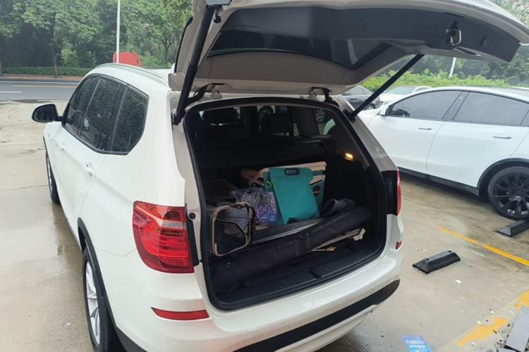 Used BMW X3 2016 sDrive20i Trunk