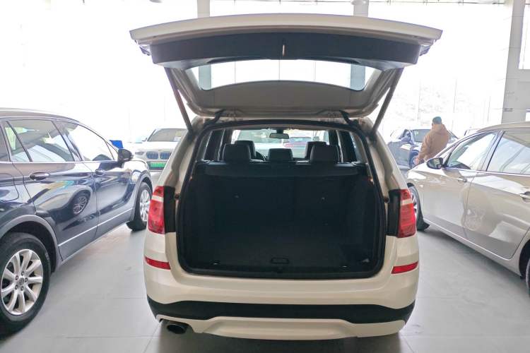 Used BMW X3 2016 sDrive20i Trunk
