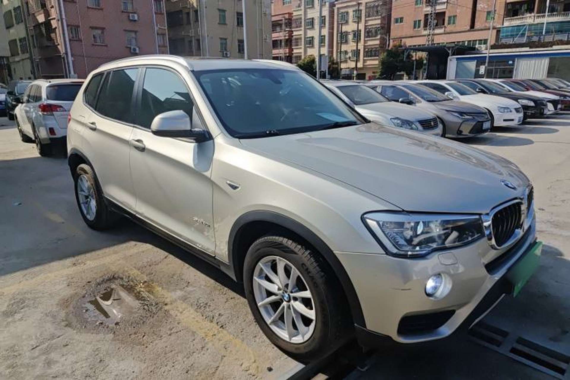 Used BMW X3 2016 sDrive20i Front Right 45 Deg