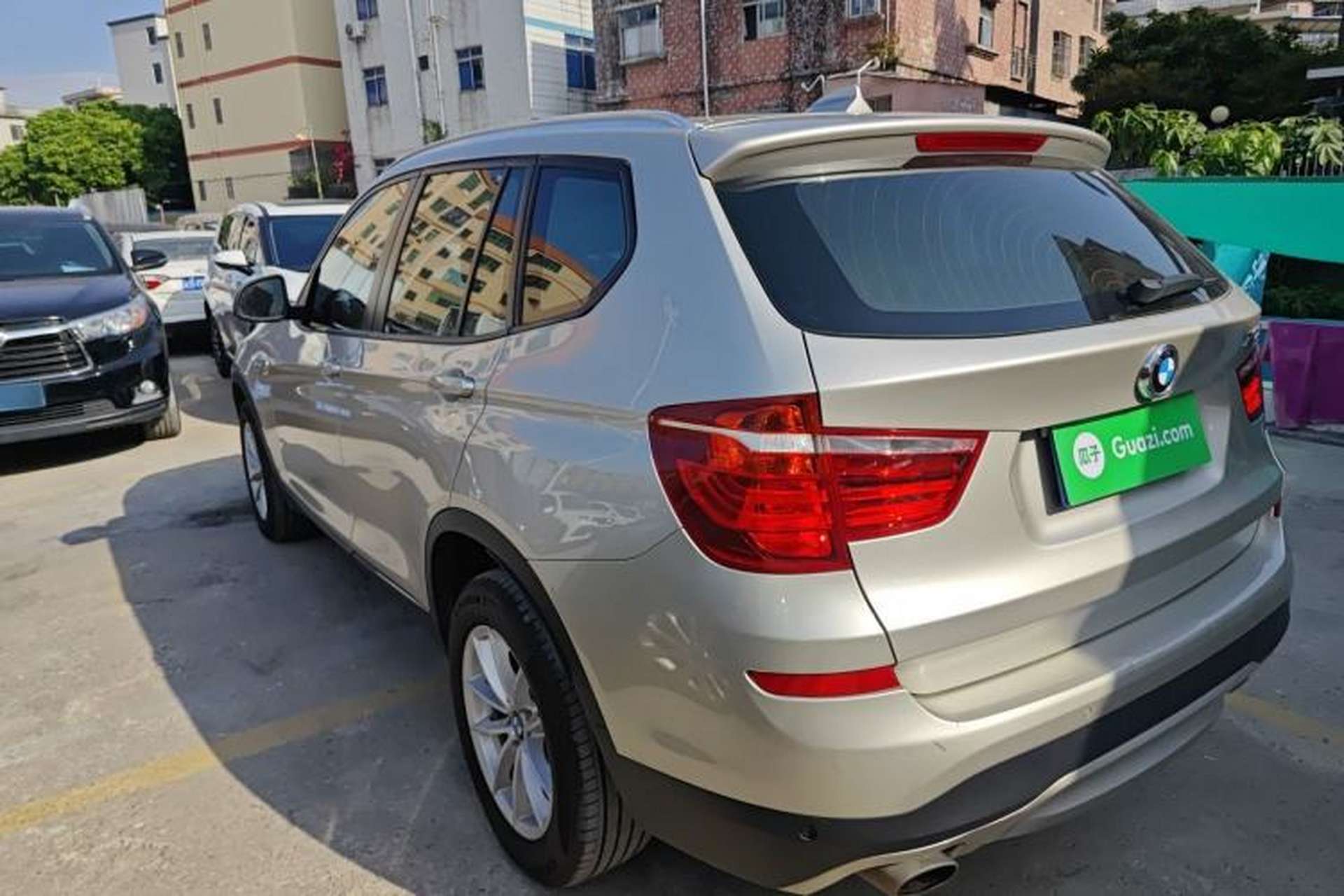Used BMW X3 2016 sDrive20i Rear Left 45 Deg