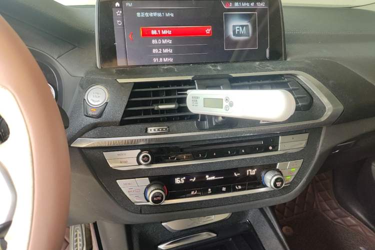 Used BMW X3 2018 xDrive25i M Sport Package China VI Audio And AC Panel