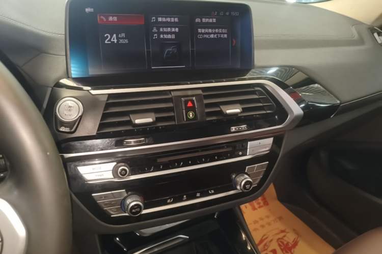 Used BMW X3 2018 xDrive25i M Sport Package China VI Audio And AC Panel