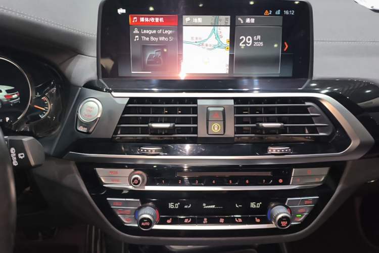 Used BMW X3 2018 xDrive25i M Sport Package China V Audio And AC Panel