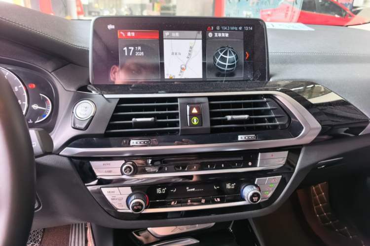 Used BMW X3 2018 xDrive25i Luxury Package China V Audio And AC Panel