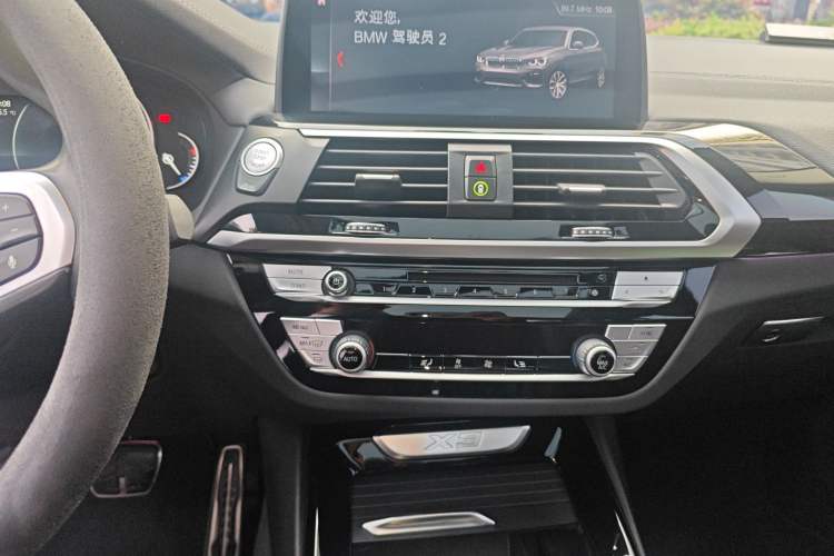 Used BMW X3 2018 xDrive25i M Sport Package China VI Audio And AC Panel