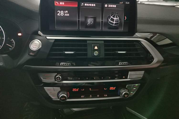 Used BMW X3 2018 xDrive28i M Sport Package China VI Audio And AC Panel