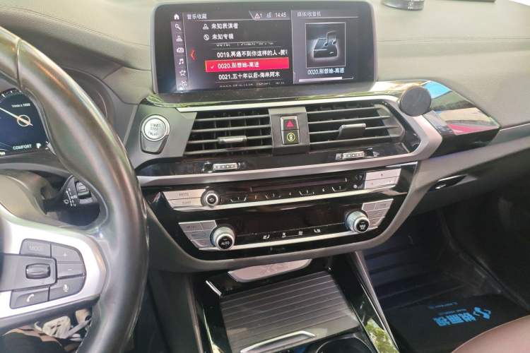 Used BMW X3 2018 xDrive25i M Sport Package China VI Audio And AC Panel
