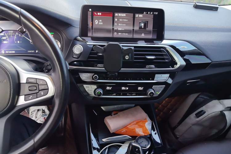 Used BMW X3 2018 xDrive25i M Sport Package China V Audio And AC Panel