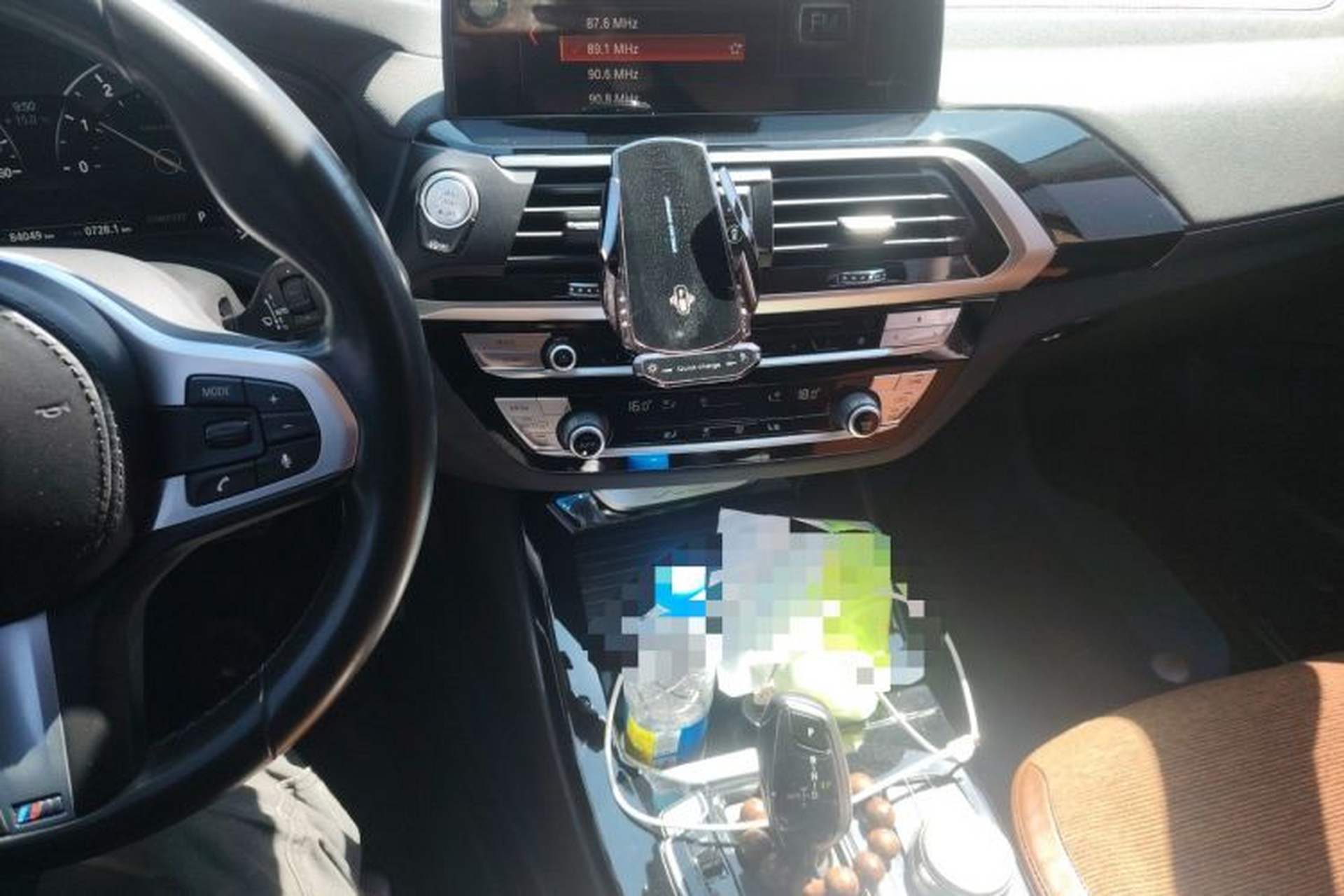 Used BMW X3 2018 xDrive25i M Sport Package China VI Audio And AC Panel