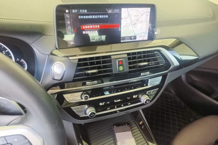 Used BMW X3 2018 xDrive30i Luxury Edition M Sport Package China VI Audio And AC Panel