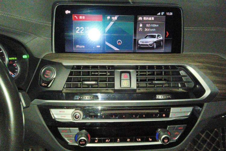 Used BMW X3 2018 xDrive25i M Sport Package China V Audio And AC Panel