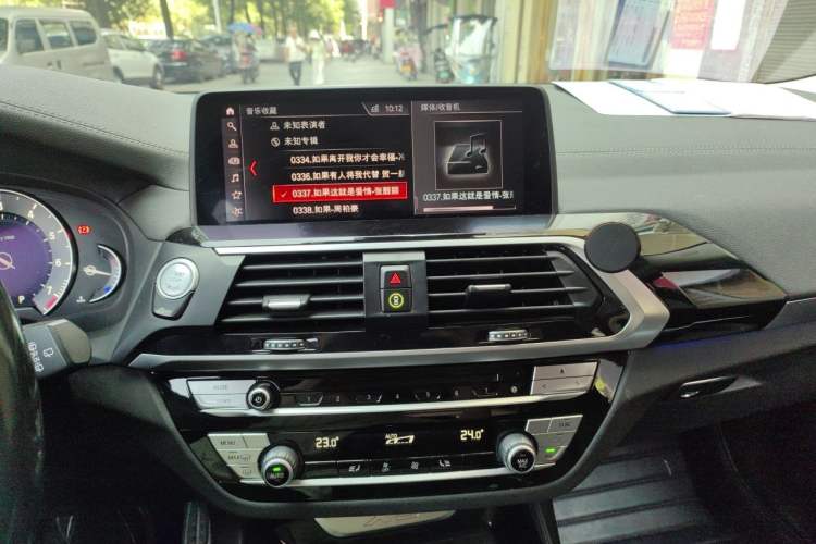 Used BMW X3 2018 xDrive25i M Sport Package China VI Audio And AC Panel