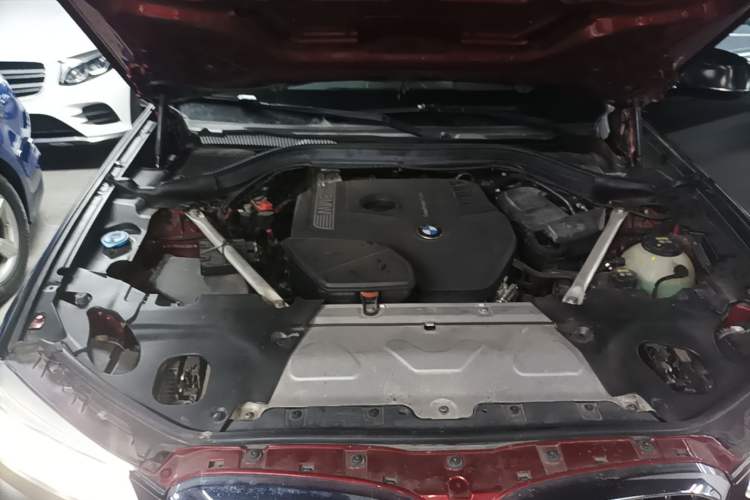 Used BMW X3 2018 xDrive28i M Sport Package China VI Engine Bay