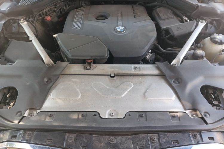 Used BMW X3 2018 xDrive30i Luxury Edition M Sport Package China VI Engine Bay