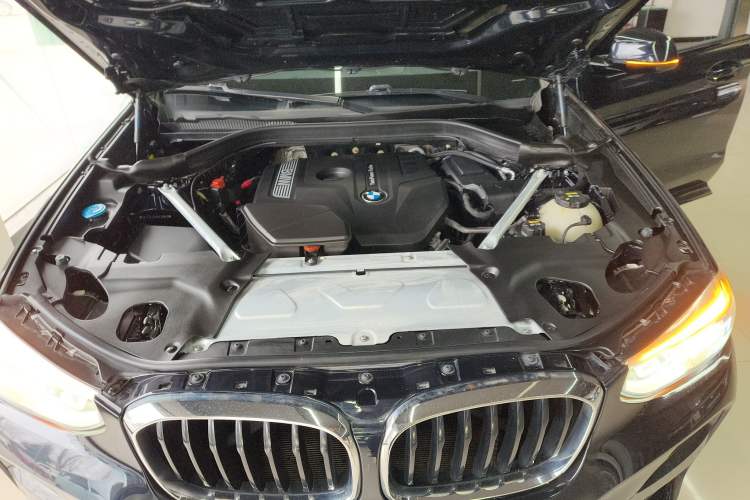 Used BMW X3 2018 xDrive25i M Sport Package China VI Engine Bay