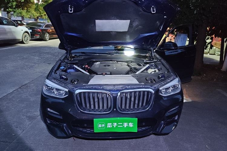 Used BMW X3 2018 xDrive30i Luxury Edition M Sport Package China VI Engine Bay