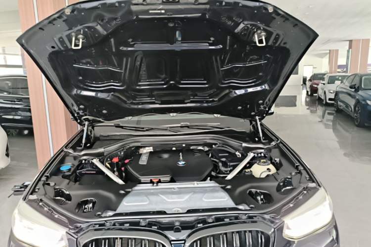 Used BMW X3 2018 xDrive28i M Sport Package China VI Engine Bay