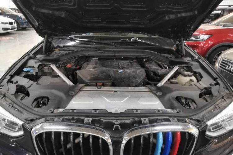 Used BMW X3 2018 xDrive25i M Sport Package China VI Engine Bay