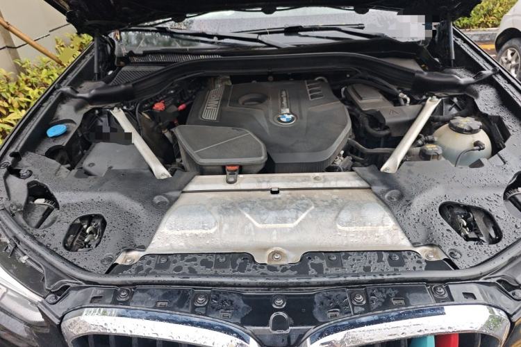 Used BMW X3 2018 xDrive30i Luxury Edition M Sport Package China VI Engine Bay