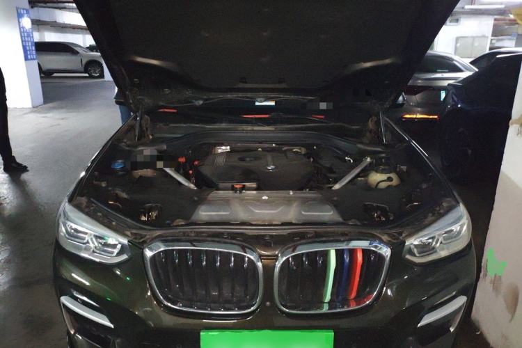 Used BMW X3 2018 xDrive30i Luxury Edition M Sport Package China VI Engine Bay