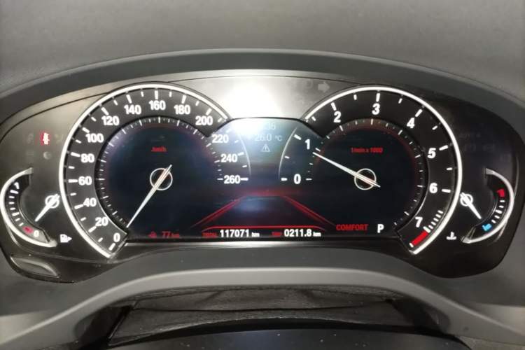 Used BMW X3 2018 xDrive25i Luxury Package China VI Emission Standard Instrument Cluster