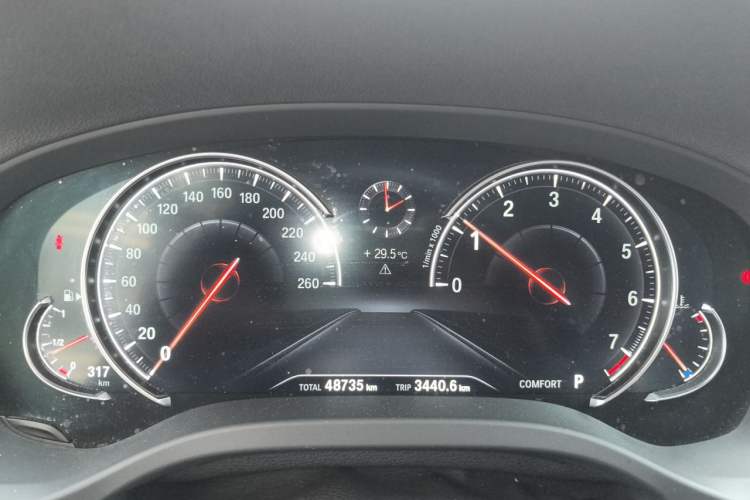 Used BMW X3 2018 xDrive25i Luxury Package China VI Emission Standard Instrument Cluster