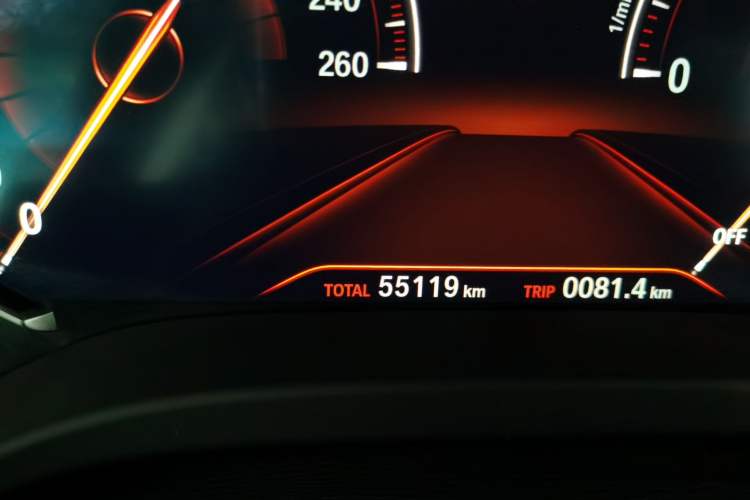 Used BMW X3 2018 xDrive25i Luxury Package China VI Emission Standard Instrument Cluster