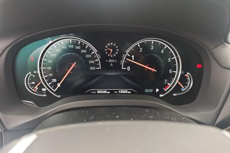 Used BMW X3 2018 xDrive28i Luxury Package China VI Emission Standard Instrument Cluster