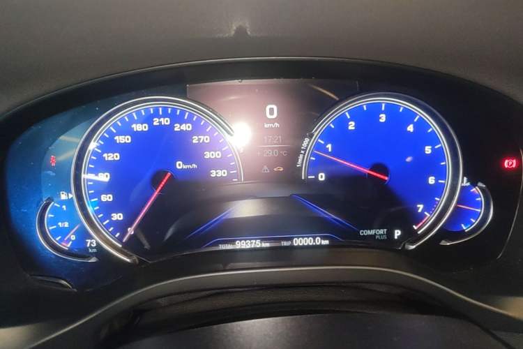 Used BMW X3 2018 xDrive28i Luxury Package China VI Emission Standard Instrument Cluster