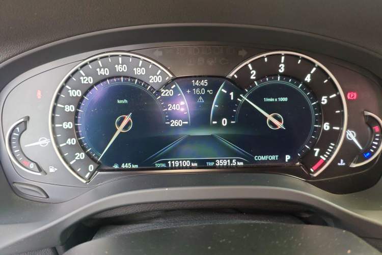 Used BMW X3 2018 xDrive25i M Sport Package China VI Instrument Cluster