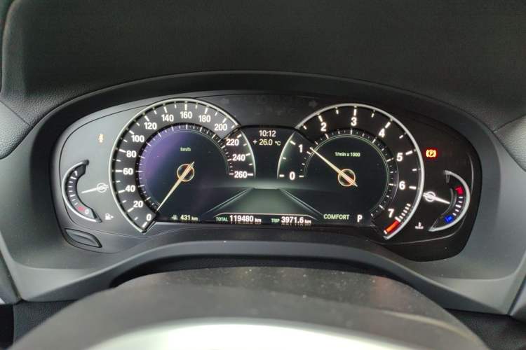 Used BMW X3 2018 xDrive25i M Sport Package China VI Instrument Cluster